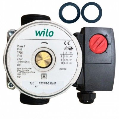 Wilo RS25/6-3 KU C 4521910 Domestic Circulating Pump 1½" BSP 6M